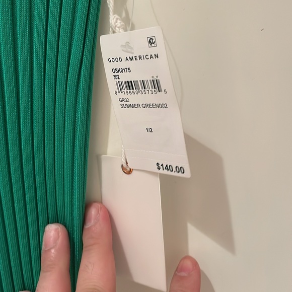 Stretchy size 1-2 or size 4 really stretchy stripe legging pants with flare - Picture 5 of 8